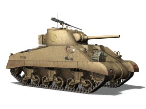 m4 sherman mkiii early production 3D Model