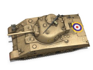 m4 sherman mkiii early production 3D Model