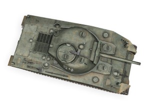 m4a2 sherman - destroyer Modello 3D