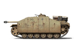 stug iii ausf g 943 early production 3D Model