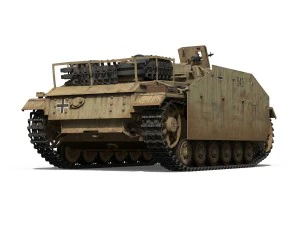 Stug III Ausf G 943, fr&uuml;he Produktion 3D Modell
