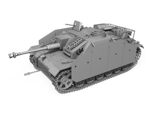 stug iii ausf g 943 early production 3D Model