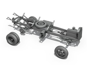 opel blitz - 3t cargo truck 3Dモデル