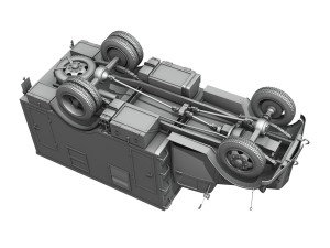 opel blitz - 3t truck with ec koffer Model 3D