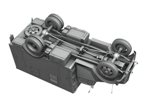 opel blitz - 3t truck with ec koffer 3D Model