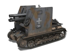 sturmpanzer1 bison 1 pzdiv Model 3D