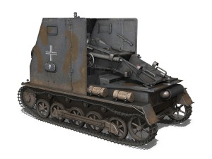 sturmpanzer1 bison 1 pzdiv Model 3D