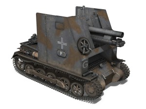 sturmpanzer1 bison 1 pzdiv Model 3D