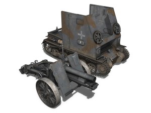 sturmpanzer1 bison 1 pzdiv Model 3D