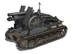 sturmpanzer1 bison 1 pzdiv Model 3D