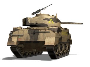 m4 sherman mk iii barford st martin Modello 3D
