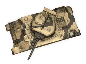 m4 sherman mk iii barford st martin 3D Model