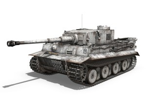 panzer vi tiger 427 early production Modelo 3D
