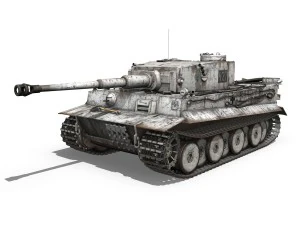 panzer vi tiger 427 early production 3D Model