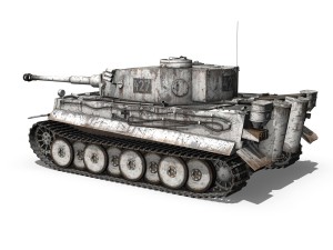 panzer vi tiger 427 early production Modelo 3D