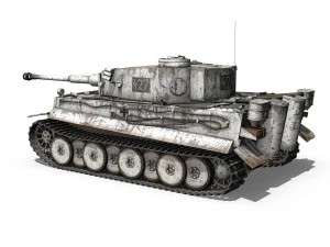 panzer vi tiger 427 early production 3D Model