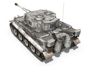 panzer vi tiger 427 early production 3D Model
