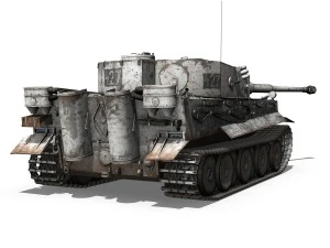 panzer vi tiger 427 early production 3D Model