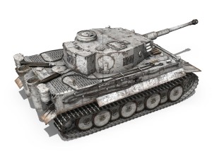 panzer vi tiger 427 early production Modelo 3D