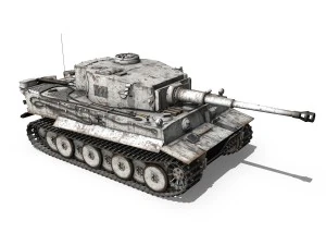 panzer vi tiger 427 early production 3D Model