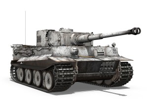 panzer vi tiger 427 early production Modelo 3D