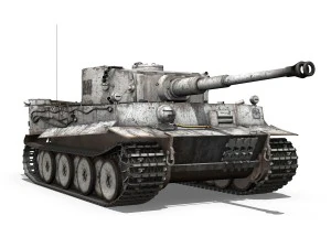 panzer vi tiger 427 early production 3D Model