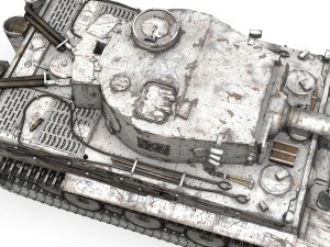 panzer vi tiger 427 early production Modelo 3D