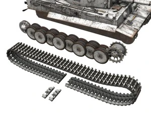panzer vi tiger 427 early production 3D Model