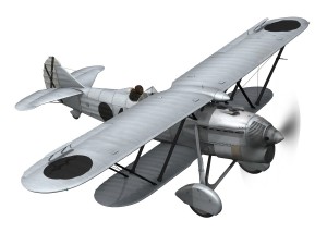 fiat cr32 - italy air force - gruppo baleari 3Dモデル
