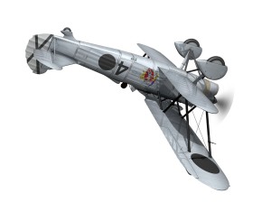 fiat cr32 - italy air force - gruppo baleari 3Dモデル