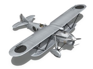 fiat cr32 - italy air force - gruppo baleari 3Dモデル