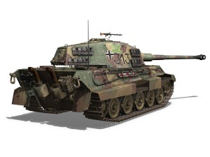 panzerkampfwagen vi - ausf b - tiger ii - 313 Modèle 3D