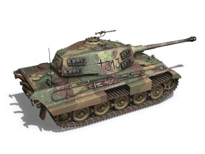 panzerkampfwagen vi - ausf b - tiger ii - 313 Modèle 3D