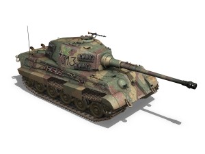 panzerkampfwagen vi - ausf b - tiger ii - 313 Modèle 3D