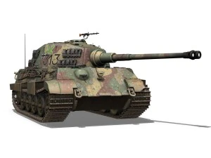 panzerkampfwagen vi - ausf b - tiger ii - 313 3D Model
