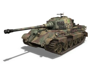 panzerkampfwagen vi - ausf b - tiger ii - 313 3D Model