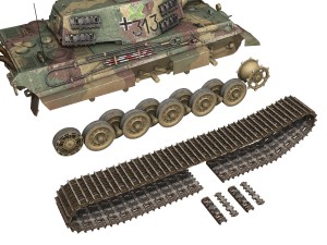 panzerkampfwagen vi - ausf b - tiger ii - 313 Modèle 3D