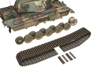 panzerkampfwagen vi - ausf b - tiger ii - 313 3D Model