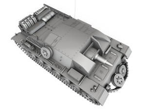 stug iii - ausf b 3D Model