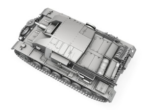stug iii - ausf b 3D Model