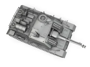 stug iii - ausf g - mid production 3D Model