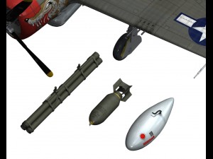 republic p-47d thunderbolt - whoo 3Dモデル
