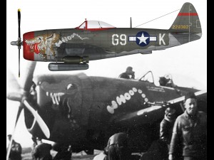 republic p-47d thunderbolt - whoo 3Dモデル