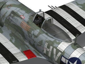 republic p-47d thunderbolt - hv-a - ltcol fsga Modello 3D
