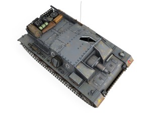 stug iii - ausf d - stug abt 189 3D Модель