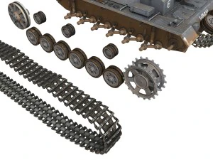 stug iii - ausf b - wien 3D Model