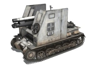 sturmpanzer1 - bison - 5pzdiv 3D Model