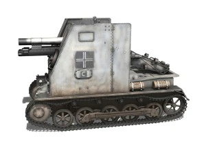 sturmpanzer1 - bison - 5pzdiv 3D Model
