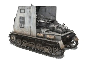 sturmpanzer1 - bison - 5pzdiv 3D Model