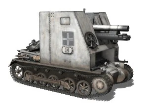 sturmpanzer1 - bison - 5pzdiv 3D Model